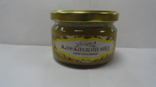 Мед алтайский гречишный «Медовый край», 250гр